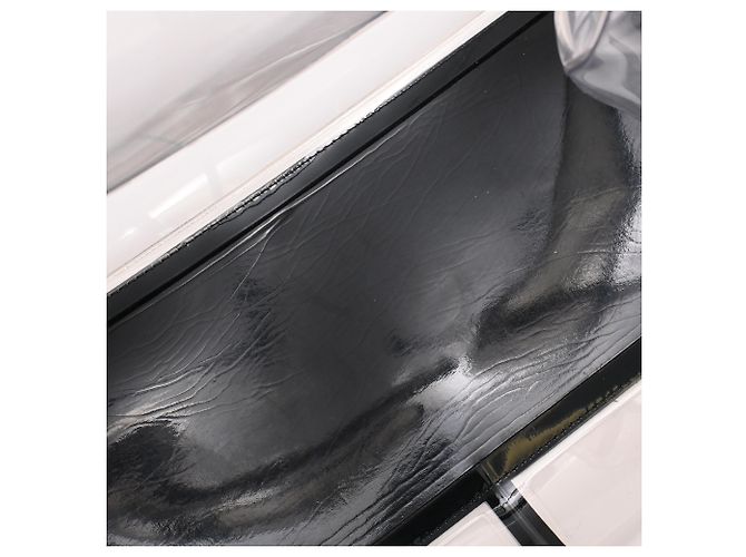 Borsa Delvaux Le Brillant X-Ray con Pouch in PVC nero - vista 5