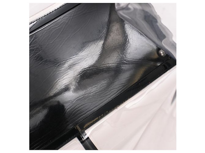 Borsa Delvaux Le Brillant X-Ray con Pouch in PVC nero - vista 6