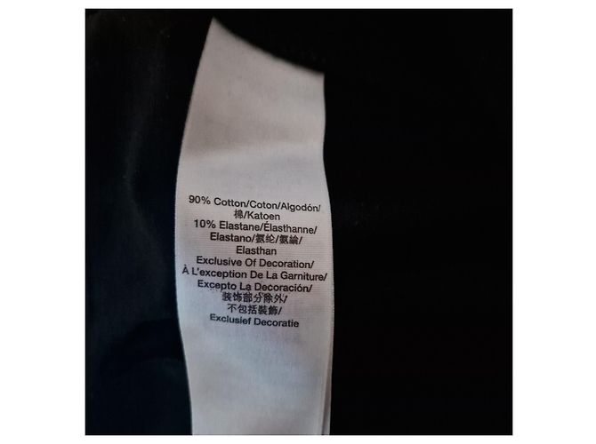 DKNY Pantaloncini sportivi neri con strisce laterali - vista 6