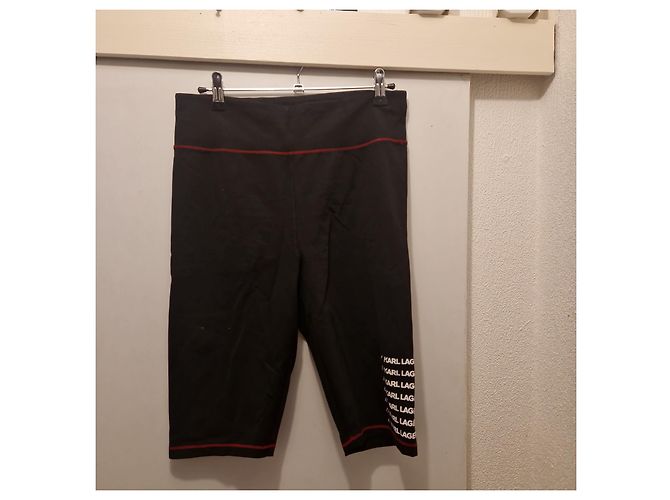 Shorts Karl Lagerfeld con logo - Nero - vista 2