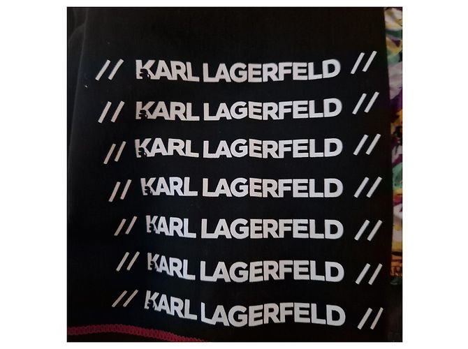 Shorts Karl Lagerfeld con logo - Nero - vista 6