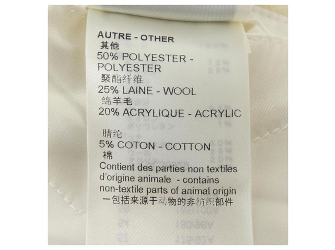 Chaqueta Varsity Monogram Playground Louis Vuitton Beige - vista 4