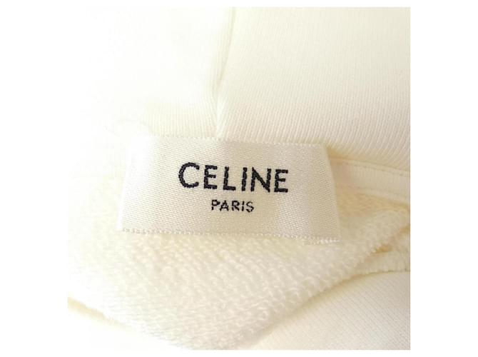 Céline Moletom com capuz CELINE Bege - vista 4