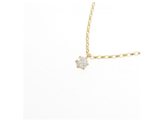 Autre Marque Collana con diamante Au750 D'oro - vista 3