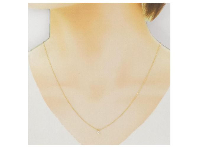Autre Marque Collana con diamante Au750 D'oro - vista 6