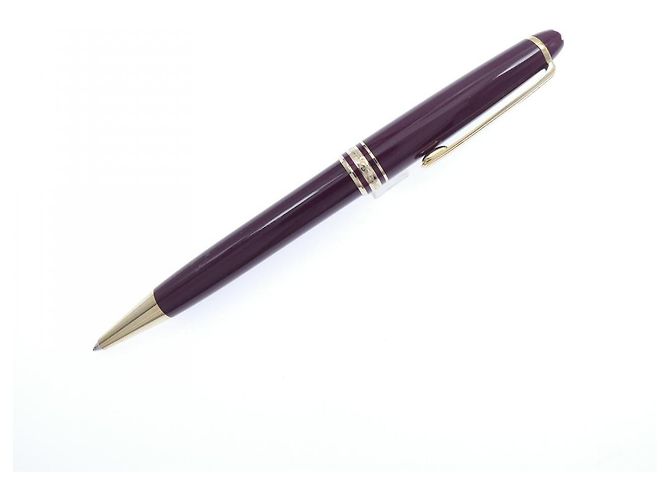 Penna a sfera Montblanc Meisterstück Classic Marrone Bordò - vista 2