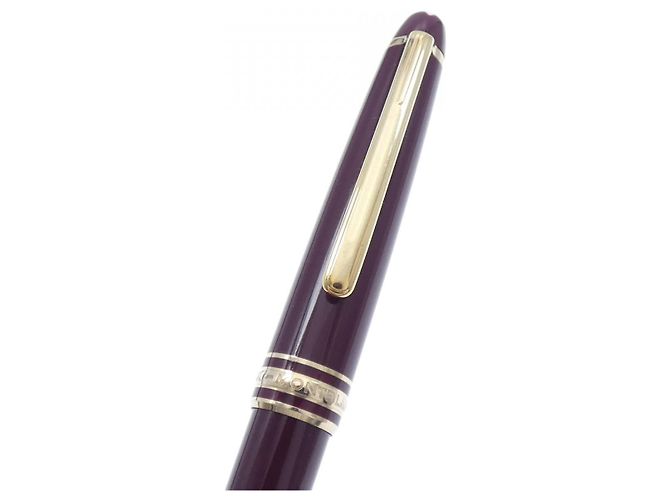 Penna a sfera Montblanc Meisterstück Classic Marrone Bordò - vista 3