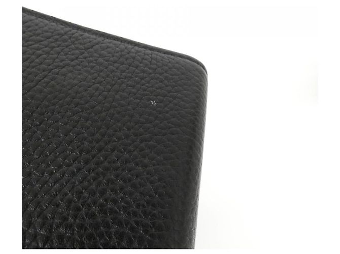 Portefeuille à chaîne en cuir Gucci GG MARMONT Noir - vue 4