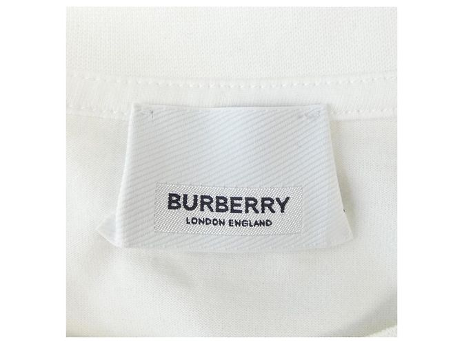Camiseta de algodón Burberry Blanco - vista 4