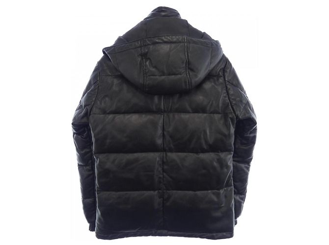 Chaqueta de cuero con plumón KATHARINE HAMNETT Negro - vista 2