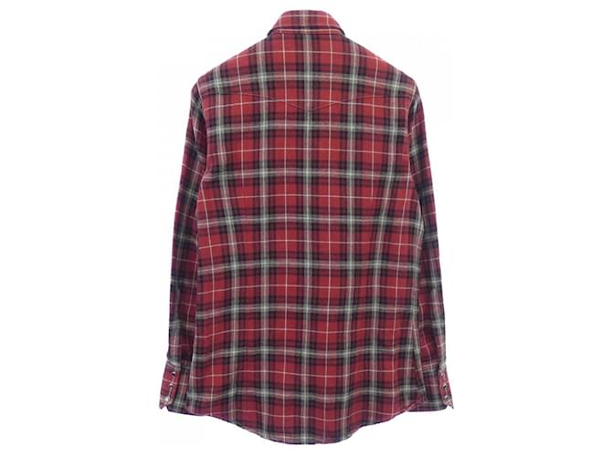 Autre Marque Camicia Dsquared2 Nero Rosso - vista 2