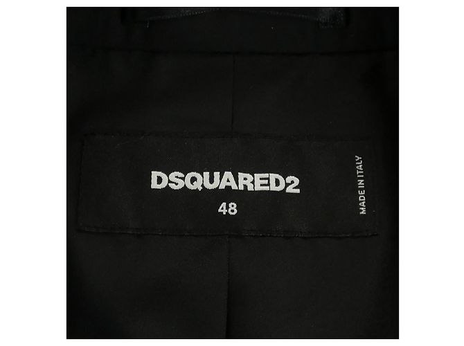 Autre Marque Giacca Dsquared2 Nero - vista 4