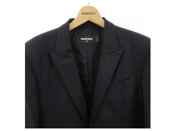 Autre Marque Giacca Dsquared2 Nero - vista 5