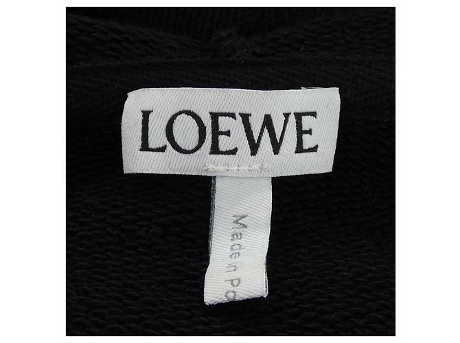 Moletom com capuz Loewe Preto - vista 5