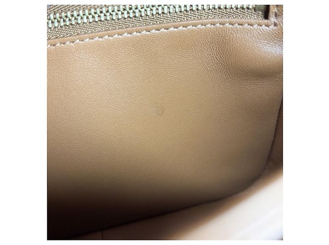 Céline Borsa a Spalla Celine Teen Triomphe Marrone Bianco - vista 9