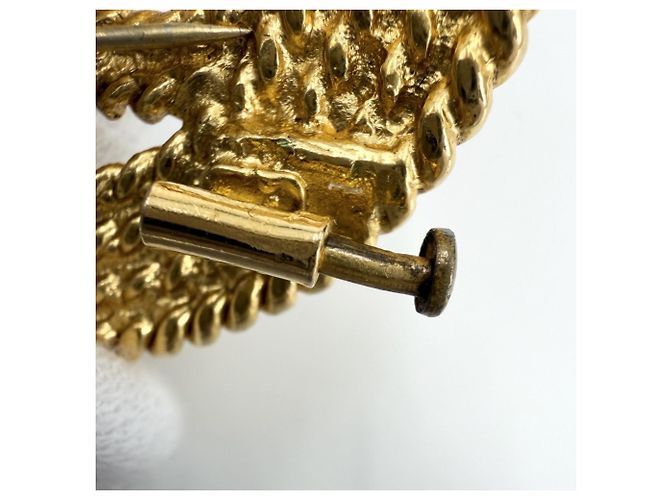 Spilla Vintage in Oro Chanel D'oro - vista 7