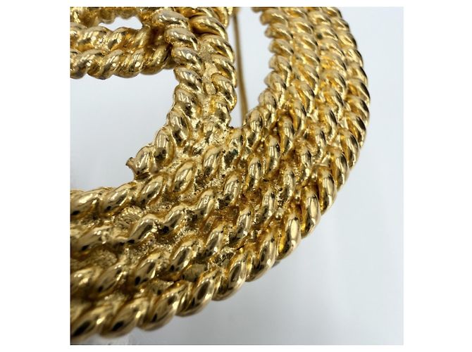 Spilla Vintage in Oro Chanel D'oro - vista 9