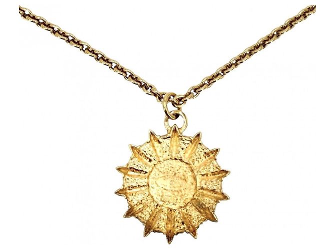 Collana Chanel placcata oro da donna - vista 2