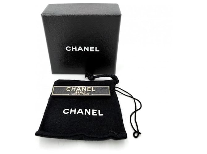 Orecchini a lobo Chanel Argento e Bianco - vista 8