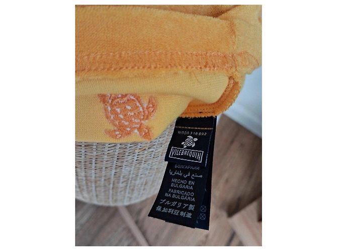 Polo Vilebrequin Mujer de rizo - Amarillo Azafrán - vista 4