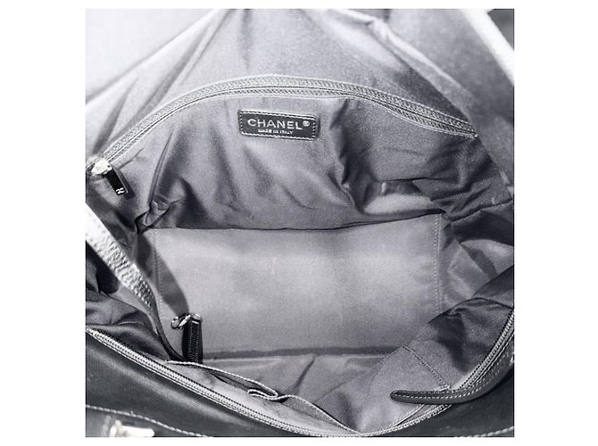 Borsa Tote Chanel Paris Biarritz MM Nero - vista 4
