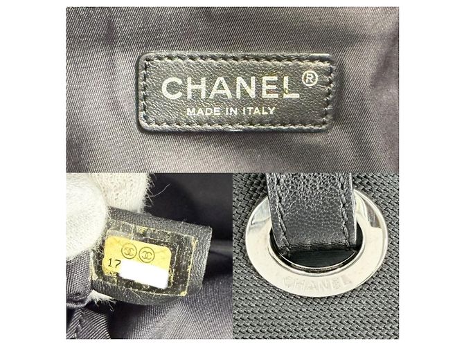 Borsa Tote Chanel Paris Biarritz MM Nero - vista 5