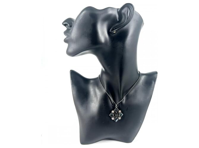 Collana con strass Chanel Nero - vista 9
