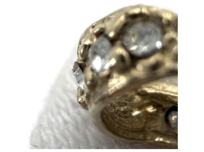 Orecchini a lobo placcati in oro Chanel D'oro - vista 8