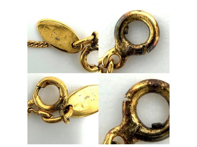 Collana Chanel Vintage placcata oro - vista 6