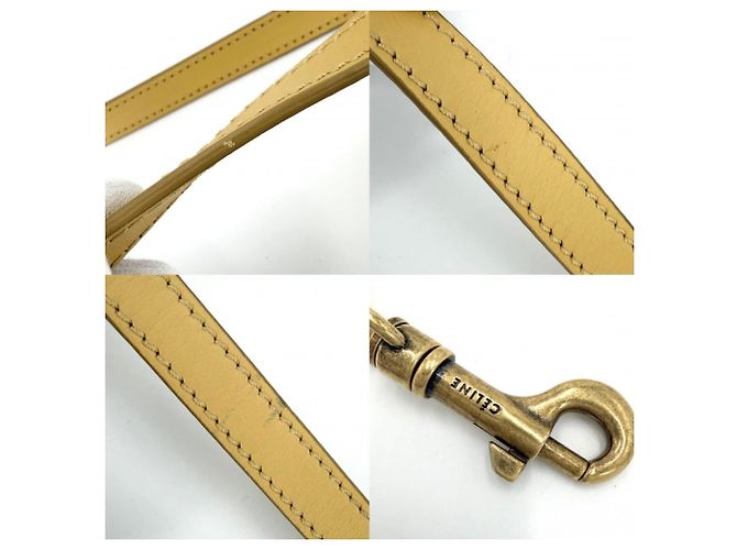 Céline Borsa a mano Luggage Nano Shopper da donna Celine Giallo - vista 12