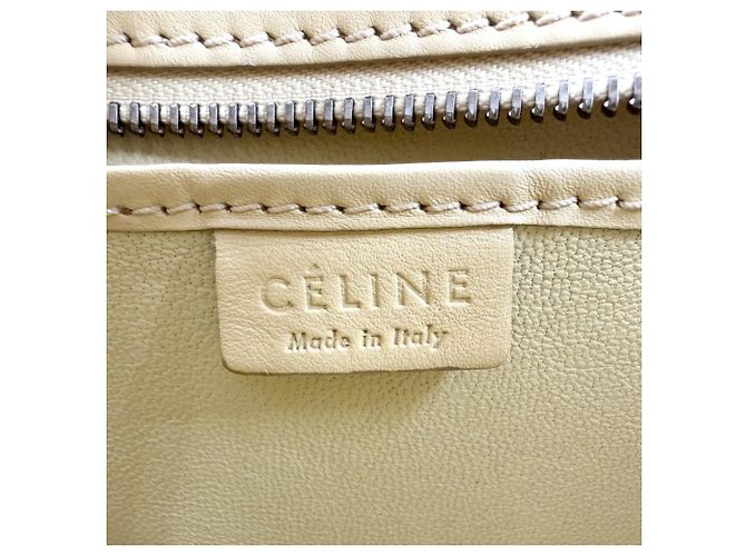 Céline Borsa a mano Luggage Nano Shopper da donna Celine Giallo - vista 5