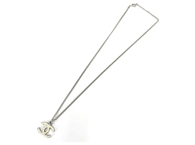 Collana da donna Chanel Argento Bianco - vista 4