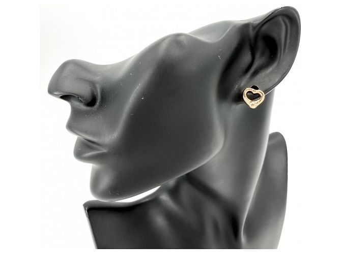 Orecchini a lobo Elsa Peretti Open Heart da donna Tiffany & Co. in oro rosa 18K - vista 2