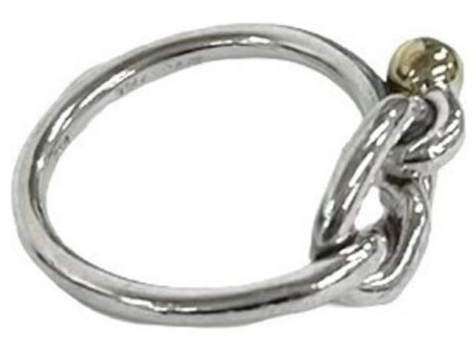 Tiffany & Co Tiffany Vintage Love Knot Ring Silber Golden - Ansicht 6