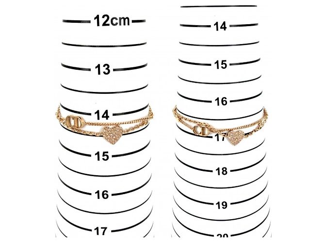Bracciale Clair D Lune a doppio giro Christian Dior D'oro - vista 5