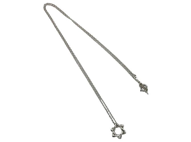 Tiffany & Co Collana Tiffany Vintage Star of David Argento - vista 6
