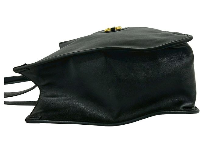 Gucci Horsebit 1955 Leder Tote Bag mit Hardware Schwarz - Ansicht 5