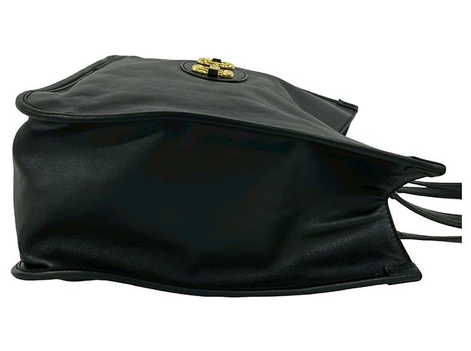 Gucci Horsebit 1955 Leder Tote Bag mit Hardware Schwarz - Ansicht 6