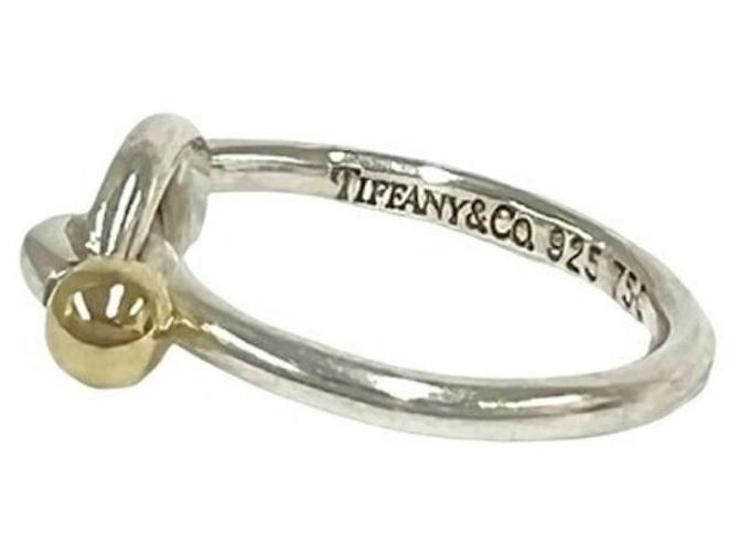 Tiffany & Co Tiffany Vintage Love Knot Ring Silber Golden - Ansicht 4
