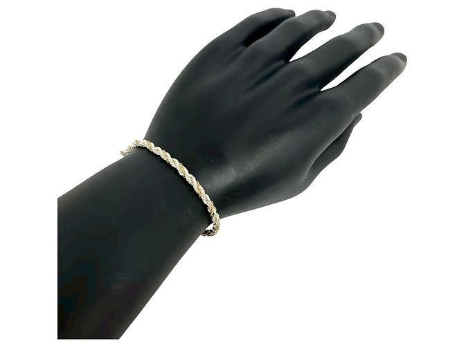 Tiffany & Co Bracciale Tiffany Twist Rope Argento D'oro - vista 2
