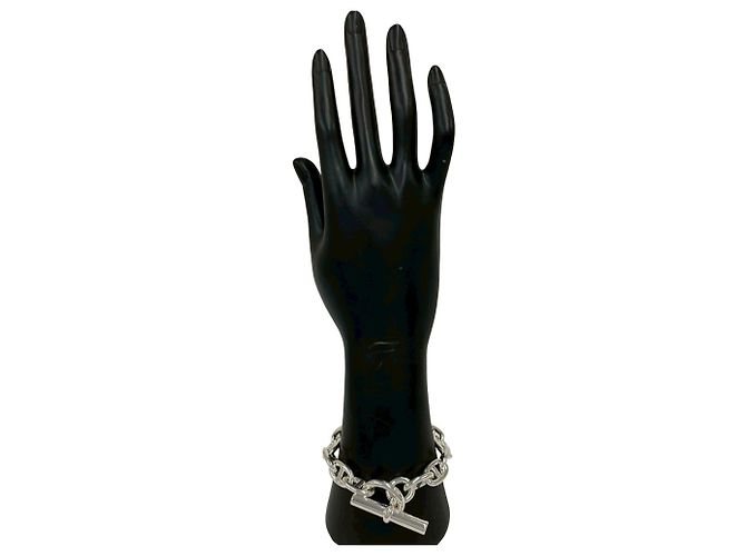 Hermès Hermes Chaine d'Ancre MM Charm Bracelet Argento - vista 2