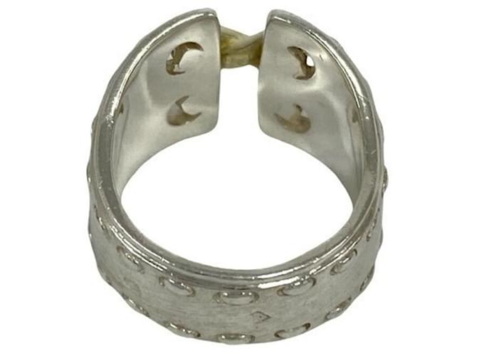 Hermès Hermes Mexico Band Ring Silber Golden - Ansicht 6