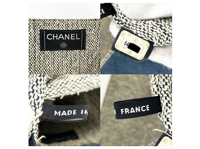 Borsa Chanel Matelassé Denim Blu - vista 5