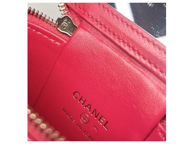 Borsa a Spalla Chanel Matelassé Rossa Rosso - vista 7