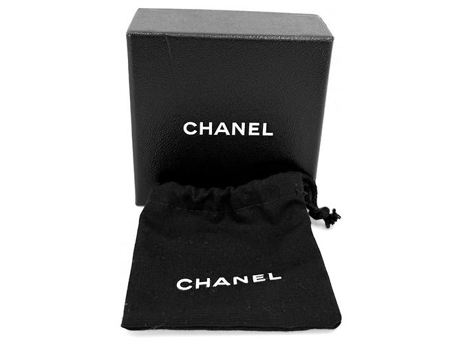 Spilla Chanel Vintage placcata in oro e strass D'oro - vista 6