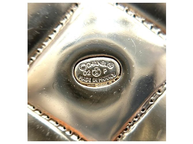 Spilla Matelassé Oro Chanel D'oro - vista 3