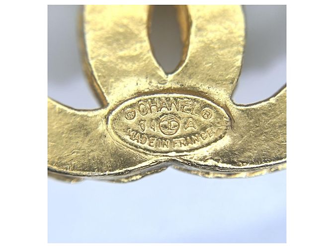 Chanel Coco Mark Triple Coco Brosche Golden - Ansicht 4