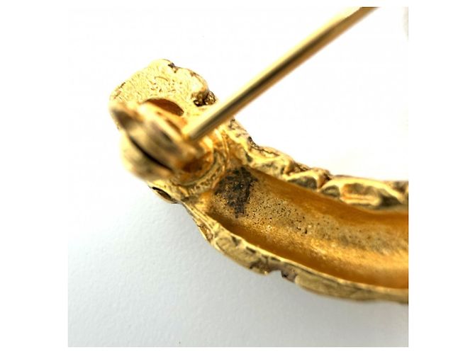 Spilla Chanel placcata oro D'oro - vista 6