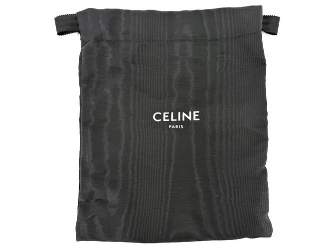 Céline Borsa a tracolla Celine Cuir Triomphe Mini Buzas Bianco - vista 11