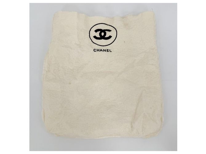 Mini borsa a mano con manico superiore matelassé per bambino Chanel Beige - vista 10